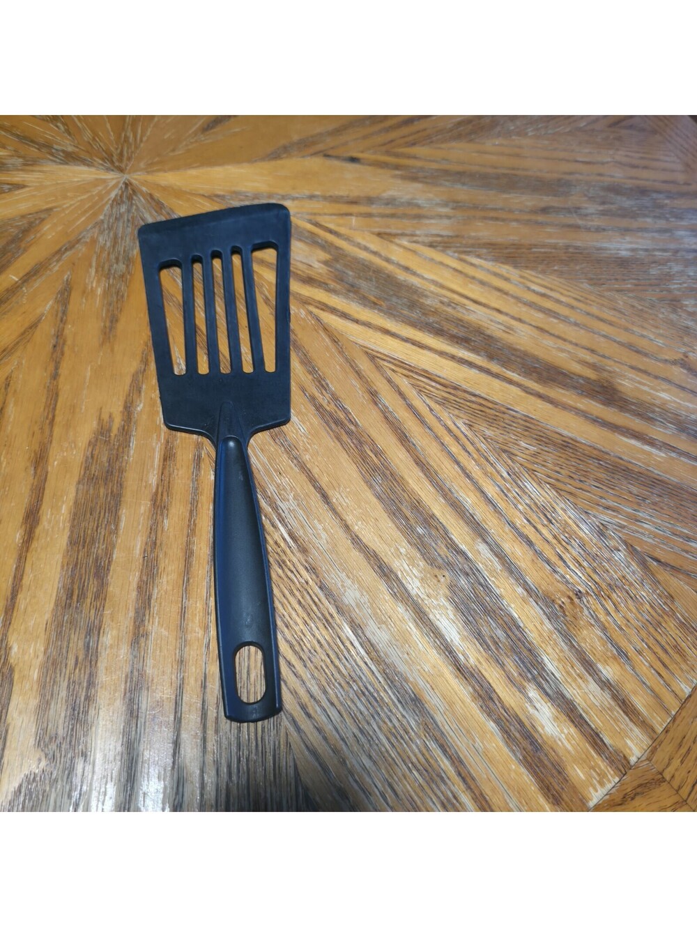 Vintage Tailor Made Black Nylon Slotted Spatula Flipper Turner Kitchen Utensil